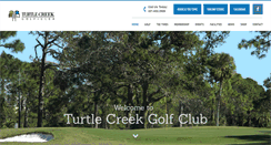 Desktop Screenshot of golfturtlecreek.com